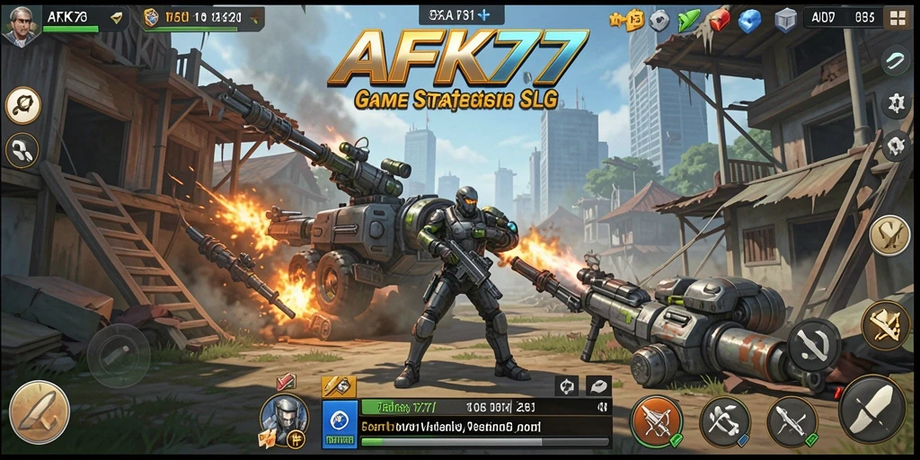 Tampilan menarik dari gameplay strategis AFK77 dengan pertempuran yang mendebarkan.