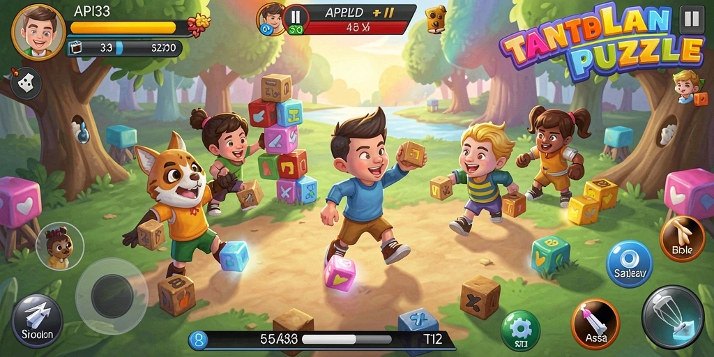 Tampilkan gameplay seru API33 dengan teka-teki yang menantang.