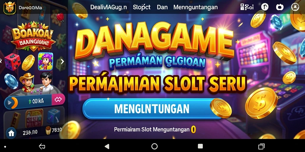Screenshot gameplay DANAGAME menampilkan slot yang mengasyikkan.