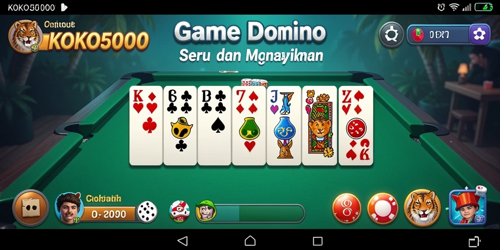 Tampilan gameplay KOKO5000 yang menarik dan interaktif.