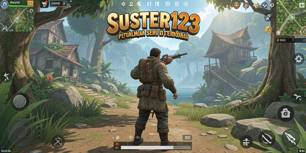 Gameplay SUSTER123 dengan eksplorasi dunia terbuka yang memikat.
